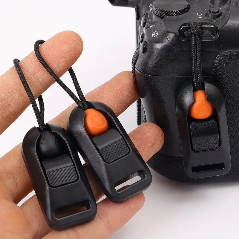 4PCS Camera Quick Release Anchors Neck Strap Clip for Sony Canon Nikon Fujifilm